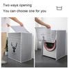 Washing Machine Cover Waterproof Sunscreen Protector Dryer Case Box Drum Washing Machine Protective Cover Universal Dust Cover
