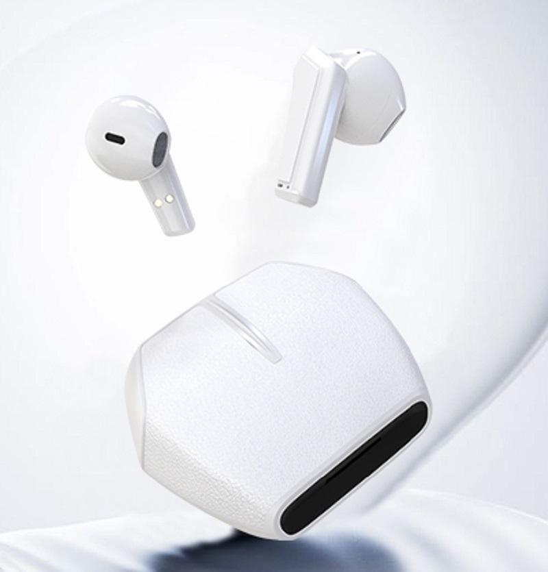 Luxury Leather Design Hifi Stereo Earbuds In-ear Wireless Bluetooth 6.0 Headphone With HD Mic Handsets Noise Reduction Earphones