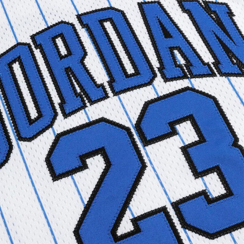 Jordan Sleeveless Breathable Skin-Friendly Tank Top White Blue Stripes Youth Kids Tops FV3168-101