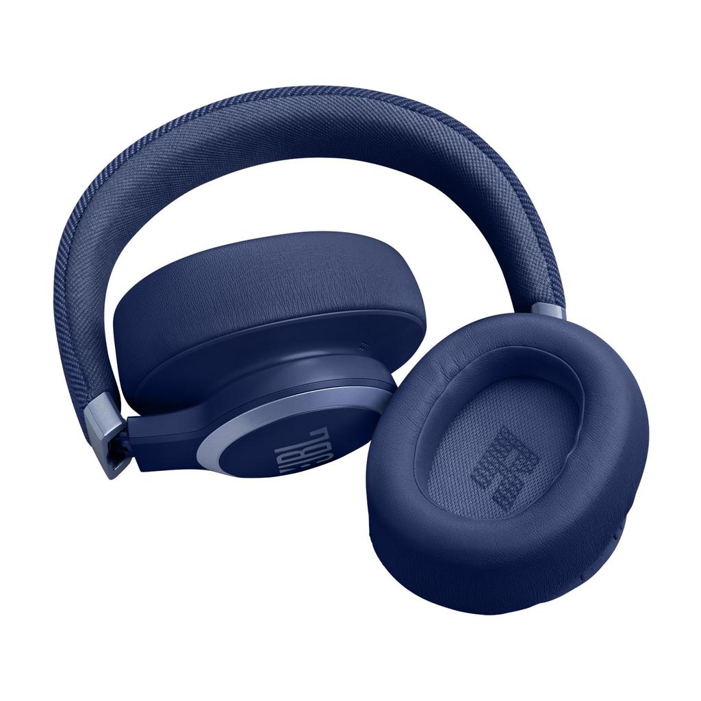 JBL LIVE 770 NC Stil/Design/Hybride Geräuschunterdrückung/Bluetooth-kompatibel/Multipoint/Over-Ear-Kopfhörer/Blau/JBLLIVE770NCBLU