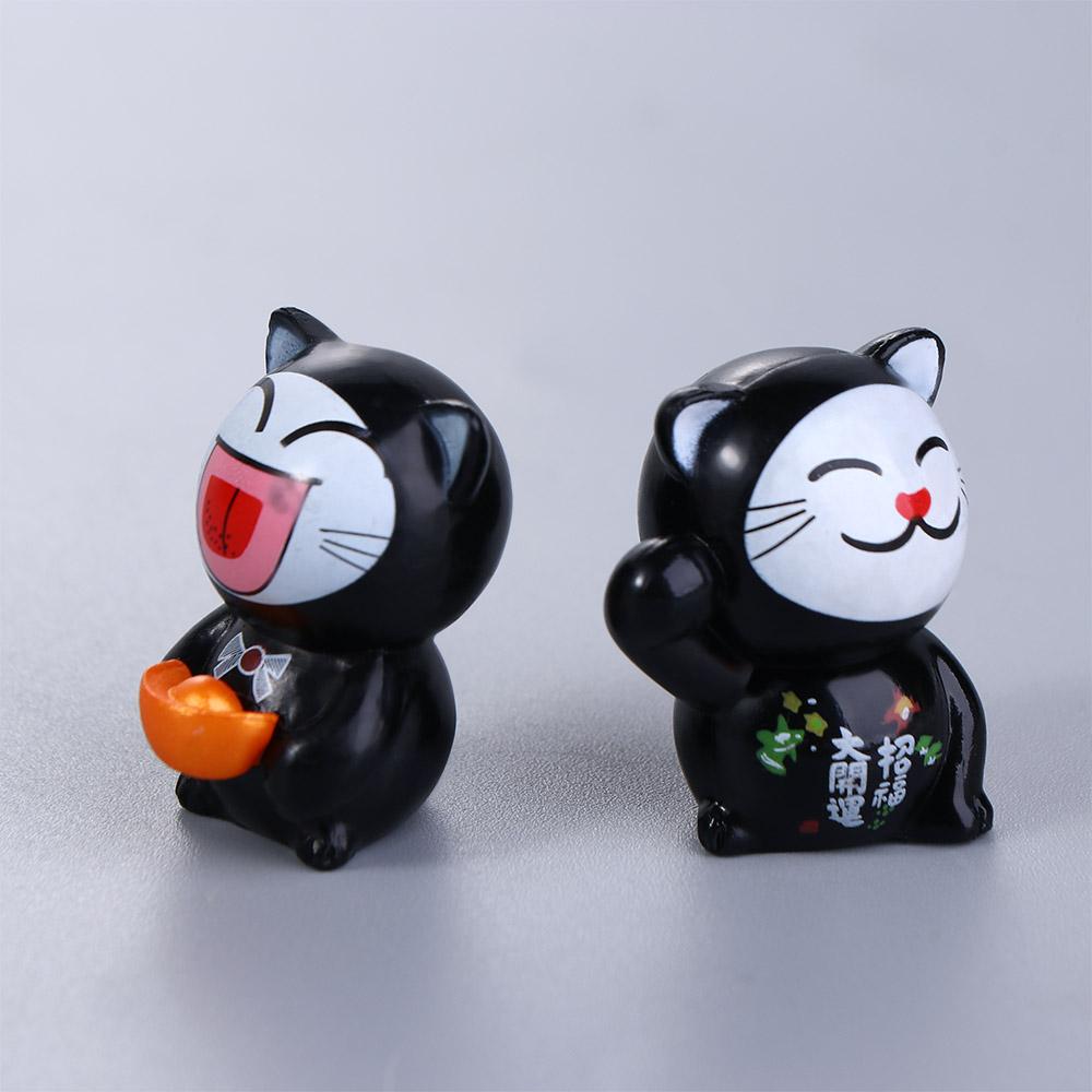 Kitten Home Decor Gift Micro Landscape Fairy Garden Decor Dollhouse Ornament Figurine Miniatures