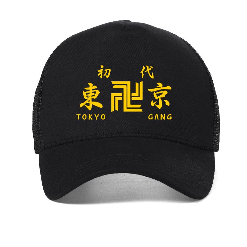 Hot Japanese Anime Tokyo Revengers Men hat Chifuyu Matsuno Graphic baseball cap Anime Unisex Summer Mesh vent caps