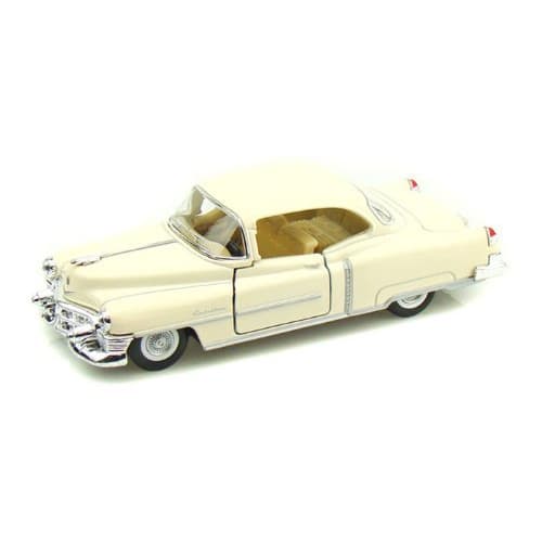 

Kinsmart 1953 Cadillac Series 62 Coupe 1/43 Scale Diecast Model Car (White) KM05339-WH
