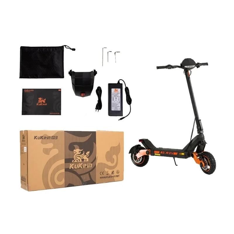 Elektrická koloběžka KUKIRIN G3 1200W Výkonný motor 52V 18Ah 52km/h 63km Dlouhý dojezd Terénní 10palcové pneumatiky Skládací Escooter