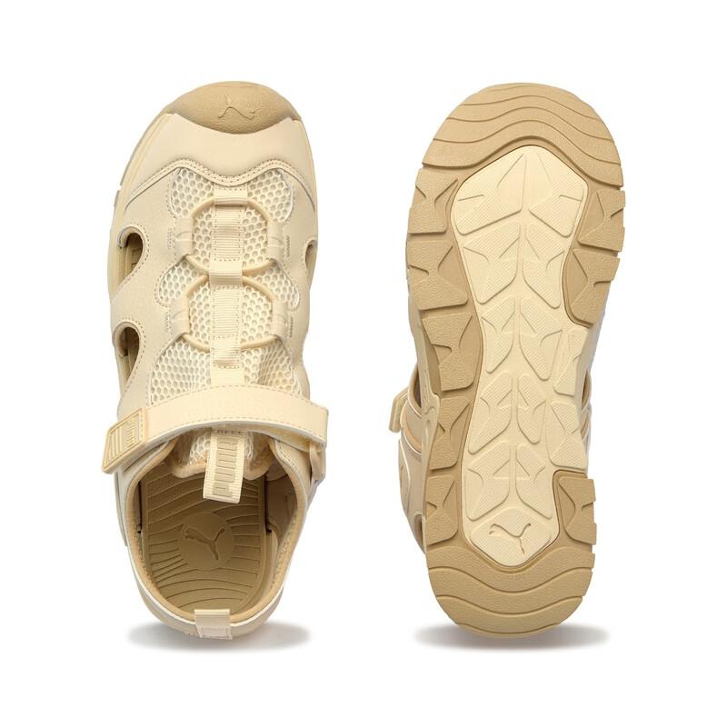 Puma Fun Racer Terra Jr Fashion Comfortable Breathable Low Top Sandals Kids Sandals Sandstone-Brown 406340-02