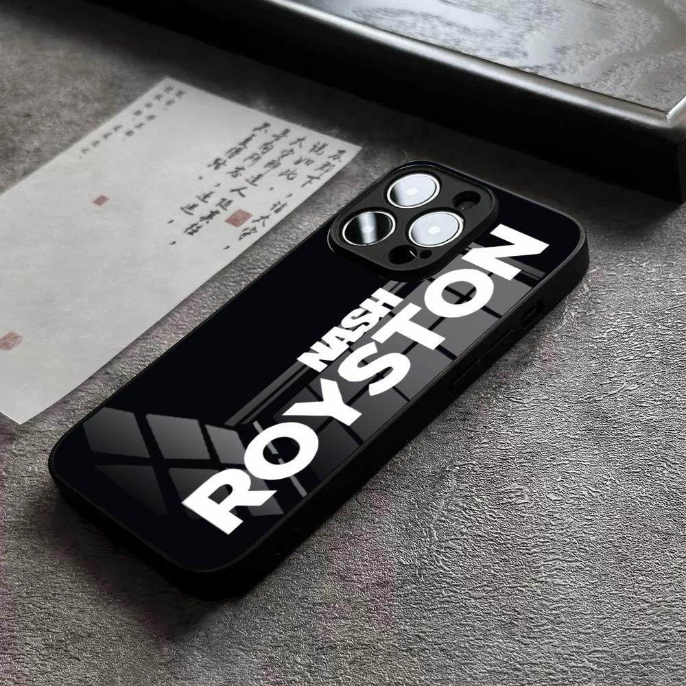 Nash Fishing Logos Phone Case For IPhone 16 Pro Max 14 17 Air 12 15 11 13 Mini X XR XS Max SE Glass Cover