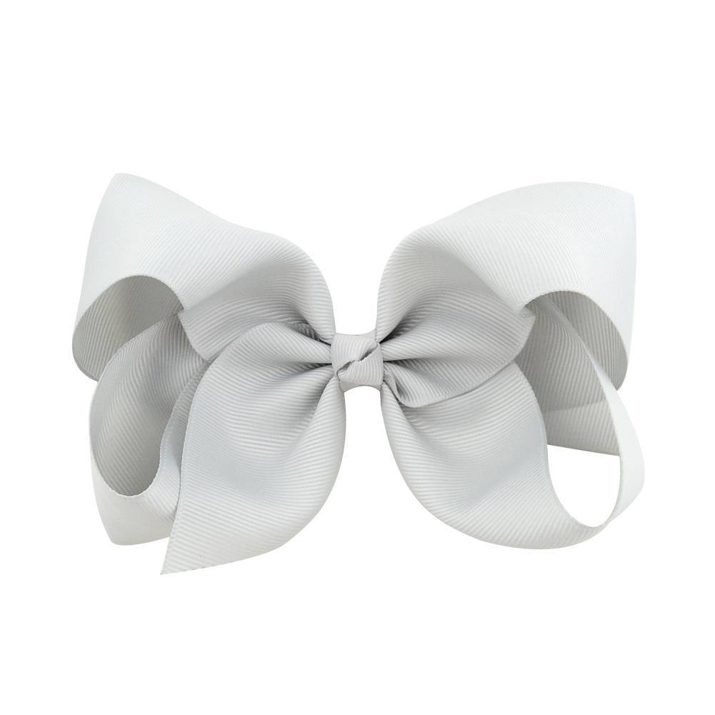 1Pc 40Colors 6'' Solid Colors Grosgrain Ribbon Hair Clips For Cute Girls Large Hairpins Boutique Barrettes Kids Hair Accessories