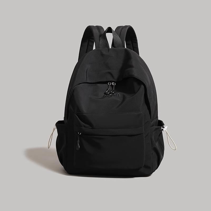 

Простой рюкзак женский 2025 новый рюкзак для студенток колледжа легкий с уменьшением нагрузки рюкзак большой вместимости сумка для компьютера чёрный