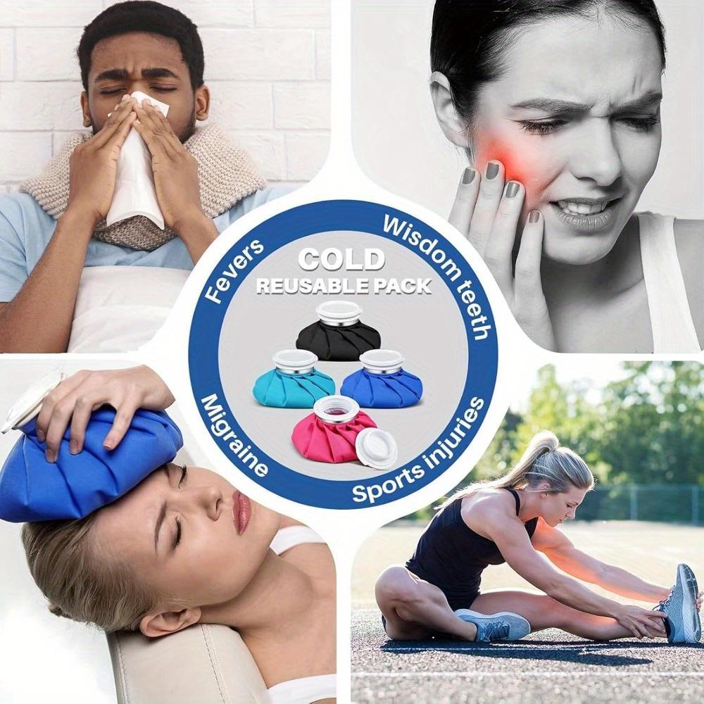 4pcs Cartoon Ice Water Cooler Pads Reusable Multifunctional Sports Ice Pack Hot and Cold Therapy Compress for Athletic Training and Outdoor