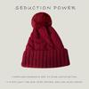 Children's Winter Wool Hat: Large Brim, Solid Color, Warm, Plus Velvet, European & American Style