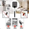 1/3/5PCS Extendable Fly Swatters with Stainless Steel Telescopic Handle 25 cm to 73 cm for Indoor Outdoor Mosquito