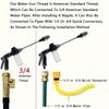 Heavy-Duty High-Pressure Water Gun with Long Handle  for Car/Vehicle Washing, Garden & Home Use  Hose-Connector Compatible