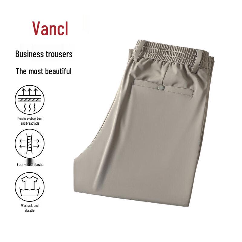 

Vancl Men s Minimalist Lightweight Cool-Touch Casual Pants 32