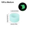10Pcs Silicone Rod Stop Ring O-ring Absorbing Sweat Anti-Slip Tape New Fishing Accessories
