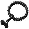 Prayer Beads Made In Japan Ebony Blue Tiger Eye Stone Handmade Prayer Beads Sanskrit Tenbo Color Bag Domestic Prayer Beads That Can Be Used by All