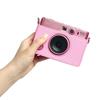 Stylish PU Leather Camera Bag for MiniEVO Camera Case Shoulder Bag with Soft AntiScratch Lining for Travel Photography