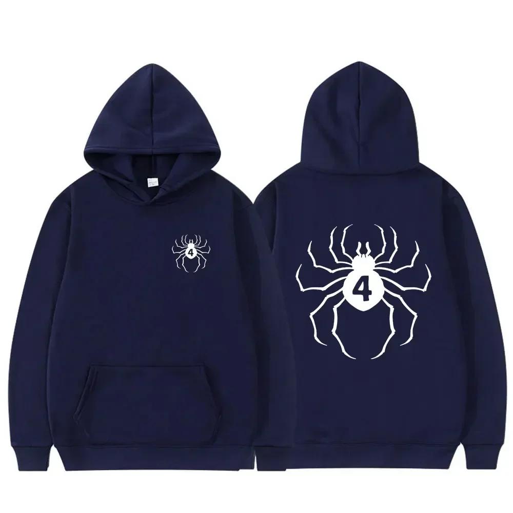 Autumn and Winter Warm Hoodie Hisoka Chrello Printed Hoodie Men's and Women's Oversized Casual Pullover Street Wear