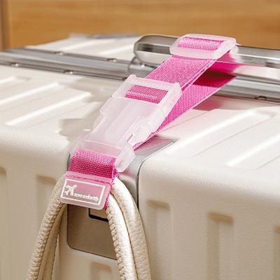 1/3pcs Luggage Carrying Clip Buckle Adjustables Length Baggages Straps Belt Reusable Suitcase Holdalls Straps For Travel