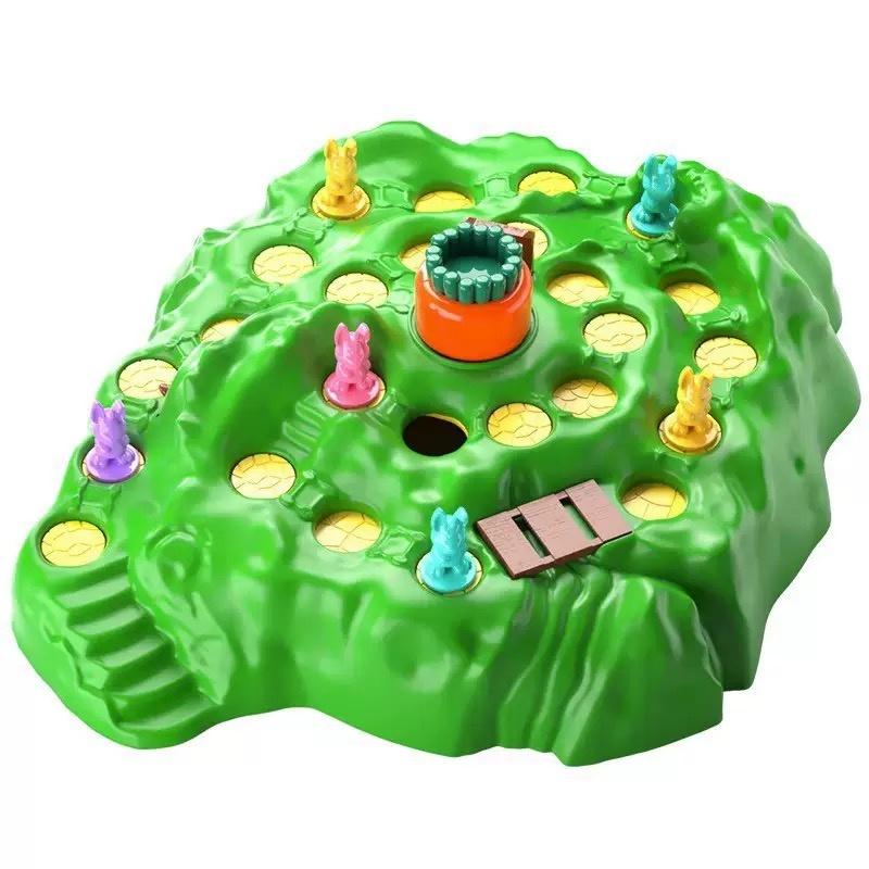 Carrot Rabbit Trap Table Board Defend Game Toy Challenge Friend Family Party Interactive Educational Puzzle Toys Festival Gifts