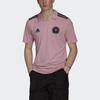 Adidas Miami Football Short Sleeve Jersey Men Tops Pink H47820