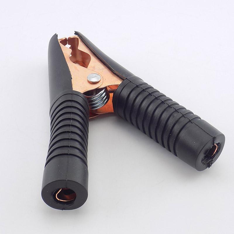 92mm 100A Krokodylki Krokodyl Adapter Złącze Testowe Akumulatora Przewód Testowy Sonda Metalowe Klipsy