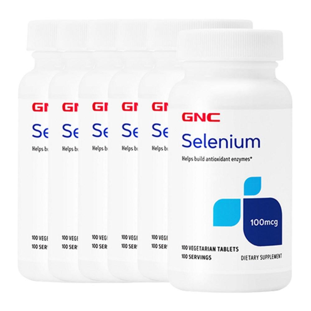 G&C Selenium 100mcg 100 Tablets X 6 Pcs