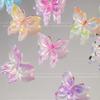 100Pcs Sylph Butterfly Nail Art Accessories - 3D Night-Light Butterfly DIY Nail Decoration