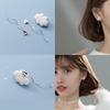 Trendy Korean Style Aircraft Wave Ear Line Earrings Minimalist And Sweet Fashion Accessories