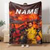 Custom Name Spider-Man Mask blanket for Couch & Bed, Plush Cozy Fuzzy Blanket Super Soft & Warm Blankets for Fall and Winter. 090818