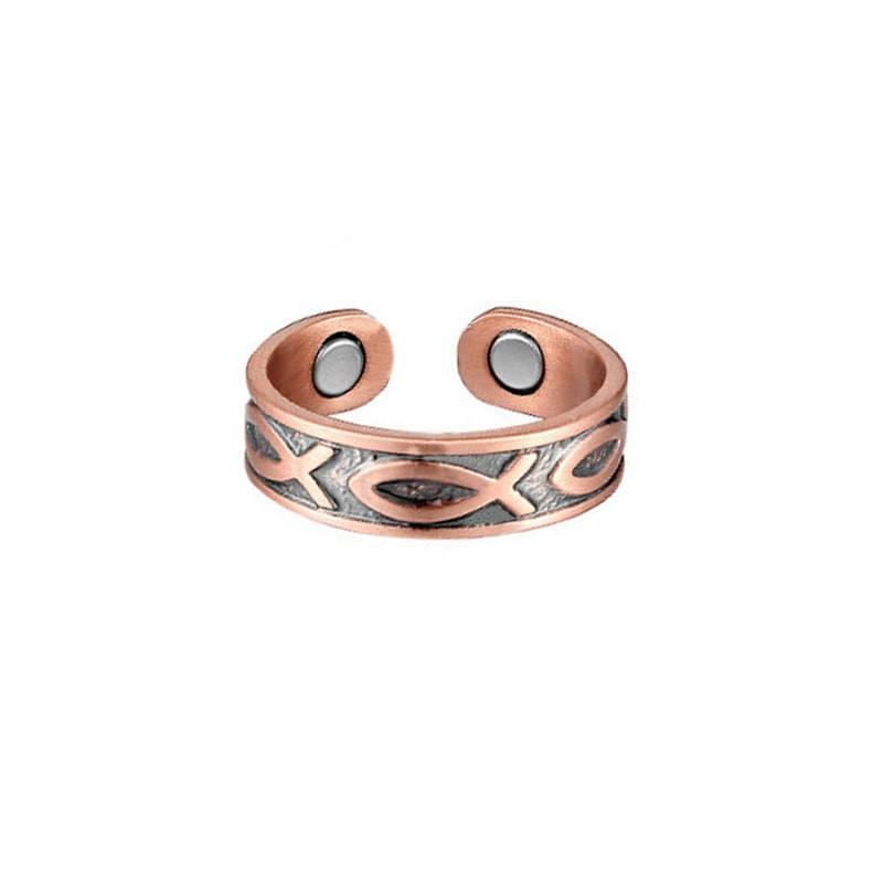 Magnetring Roségold Kreativer Schmuck Offener Ring