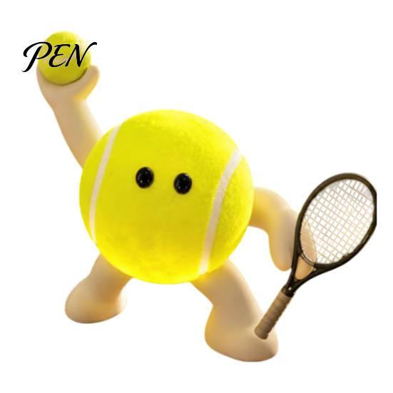 Soft Warm LED Bedroom Lighting Sports Ball Silicone Night Light, 7 Styles Football Basketball Tennis Golf Amber Atmosphere Tap Lamp, USB Rechargeable