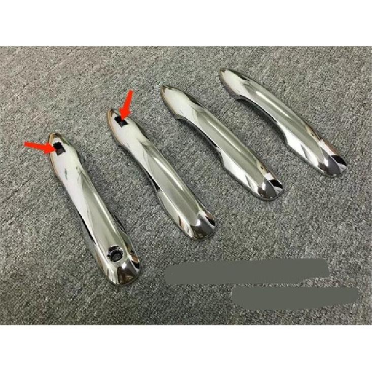 Chrome Smartkey Door Handle Lid Cover Trim For 2018- Toyota Camry LE/XLE