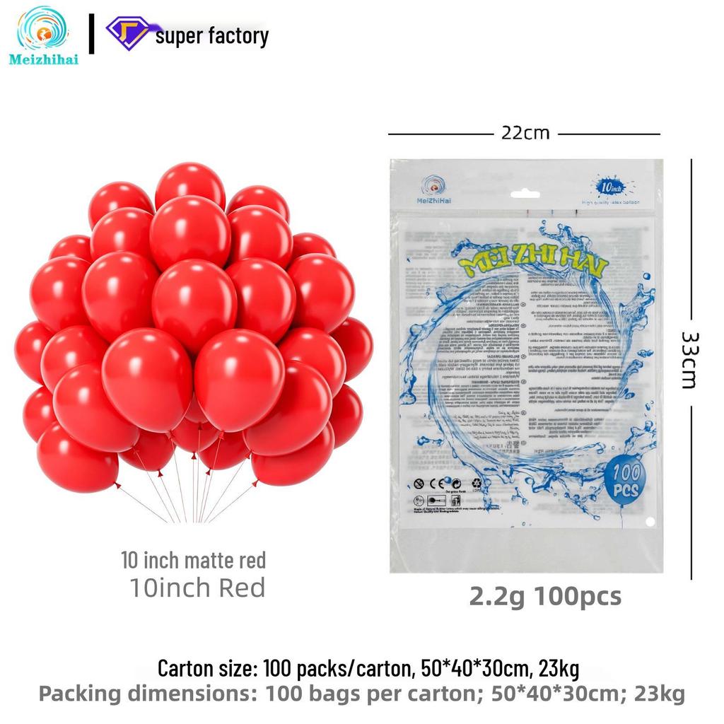 Colorful Macaron Balloons: Round Dopamine Balloons for Children's Birthday Party Decoration