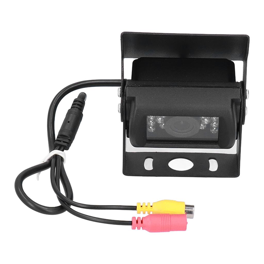 Car Rear View Parking Camera 120° Rear View Camera 18‑LED IP68 Waterproof Night Vision 12V‑24V Universal for Car Truck Bus