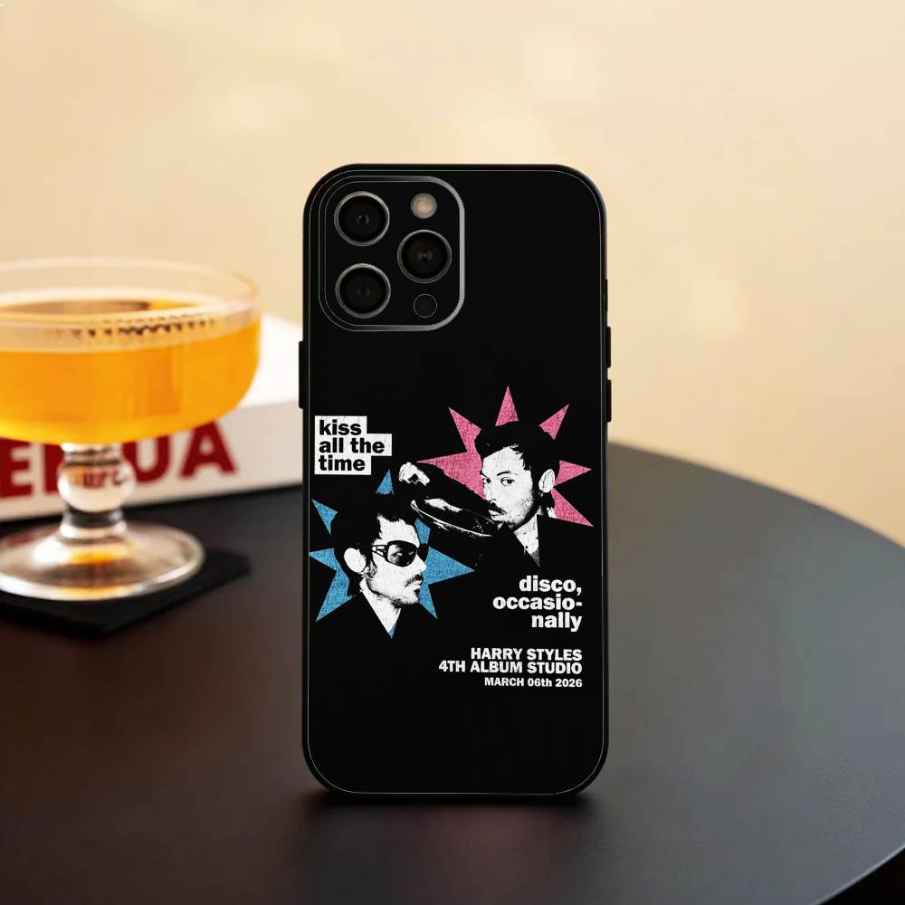 SINGER H-Harry Styles Phone Case Silicone Soft For IPhone 17 16 15 14 13 12 11 X XR Plus Pro Max Plus