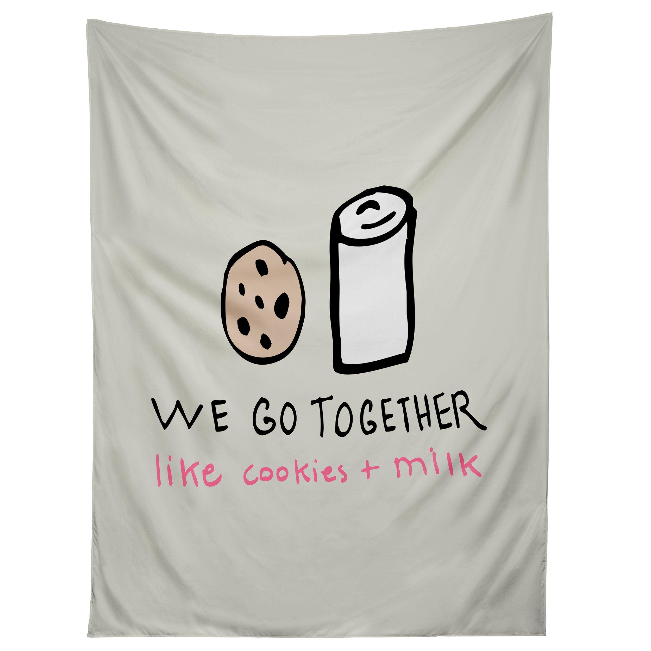 LIKE COOKIES AND MILK tapestry 75x100