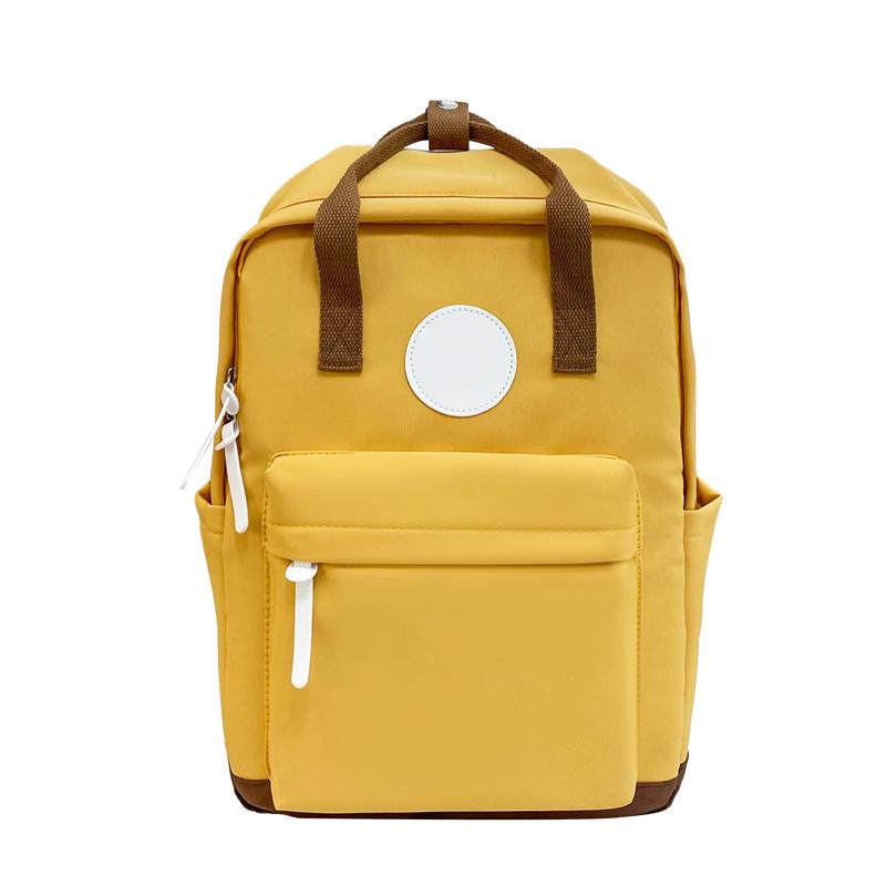 

Cross-Border Student Double-Shoulder Bag with Custom Print - Logo-Printable, Waterproof, Large Capacity Laptop Backpack for Fore 15 inches жёлтый