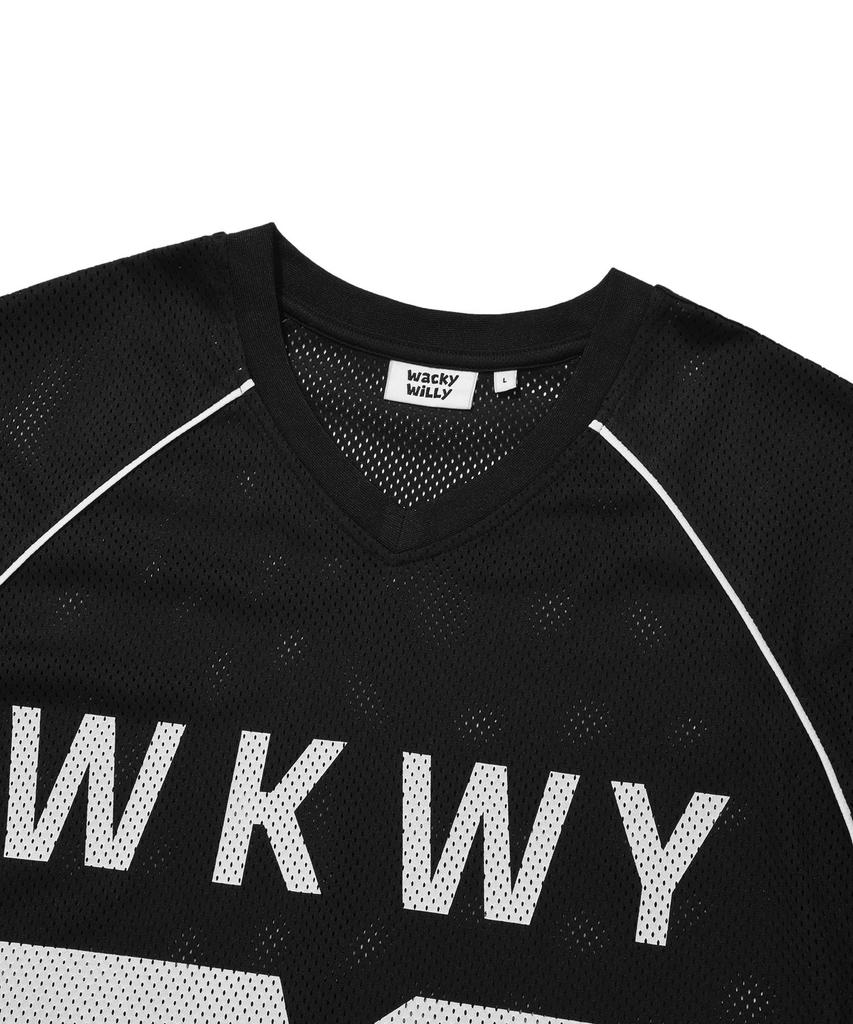 WACKY WILLY Wkwy Short Sleeve T-Shirt Black