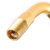 Metal Dust  , sy Installation, 90 Degree Brass Tyre Valve Extension for Auto Car Tire Maintenance