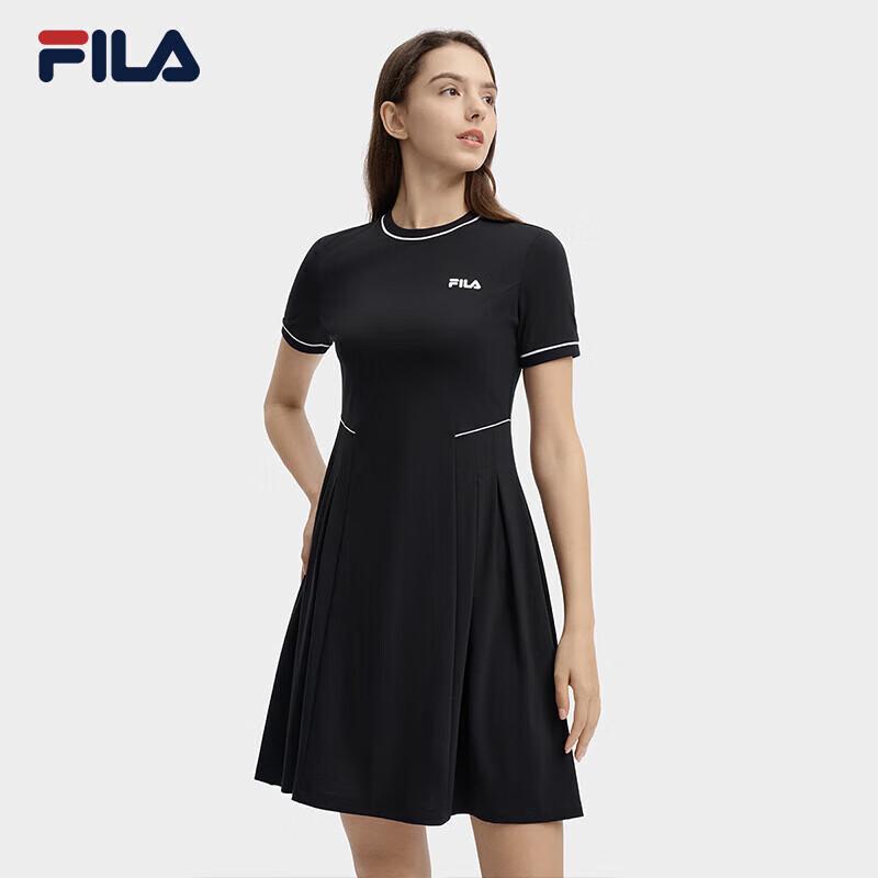 FILA Pompidou Centre Series Women's Knitted Short Sleeve Dress