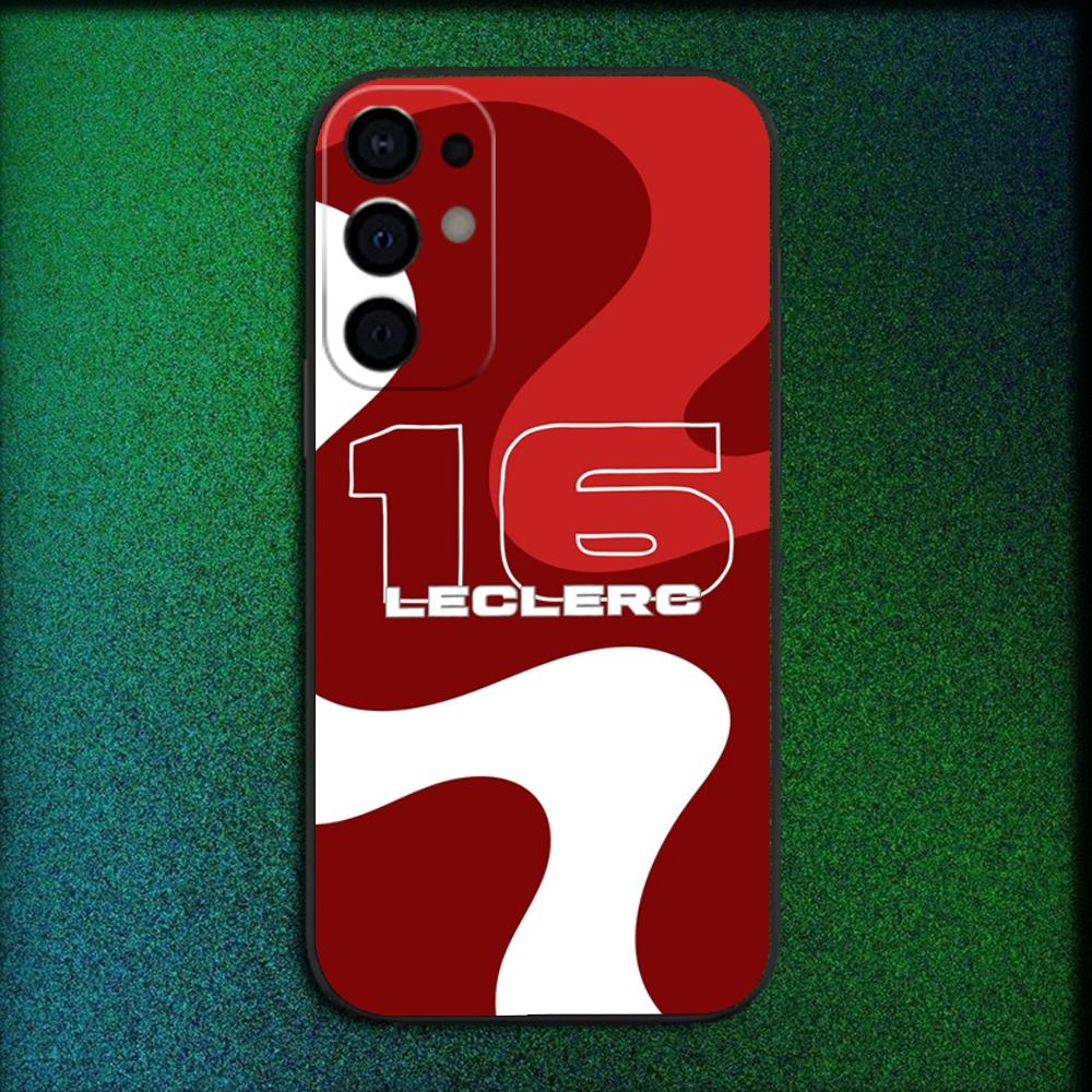 Racing Driver C-Charles Leclerc Phone Case For Samsung S25,S24,S21,S22,S23,S30,Ultra,S20,Plus,Fe,Lite,Note,10,9,5G Black Cover