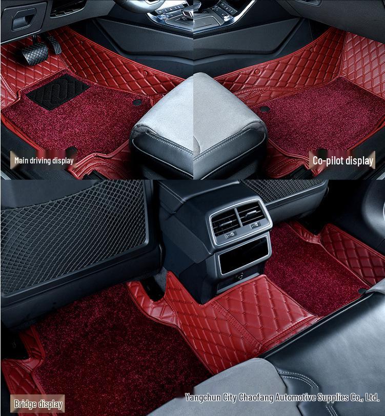 Floor Mats Compatible with Toyota Camry, Corolla, Highlander, Reiz, RAV4, Crown, Levin, and More Models
