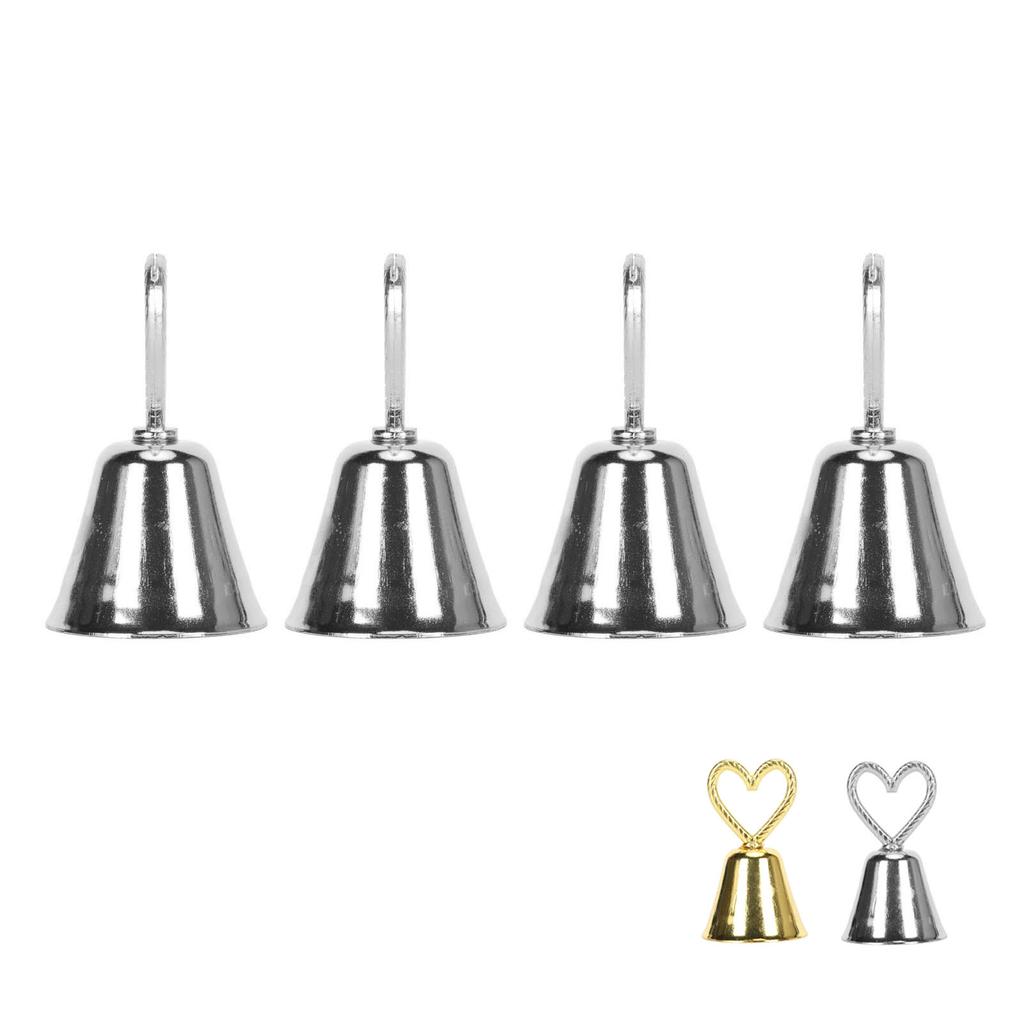 10pcs Table Number Holders European Style Innovative Bell Shaped Place Card Holders for Event Weddin