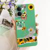 For Vivo Y31d 4G Case V2543 Stylish Girls Butterfly Painted Cover Soft TPU Phone Case For Vivo Y51 Pro 5G V2544 Vivo Y500i Shell