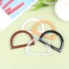 D-Shaped Bag Handle Resin Ring Bag Handles Purse Luggage Handcrafted