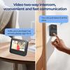 2.4G Wi-Fi Smart Video Doorbell Infrared Night Vision HD Video Doorbell Intelligent Video Intercom Doorbell for Family Apartment