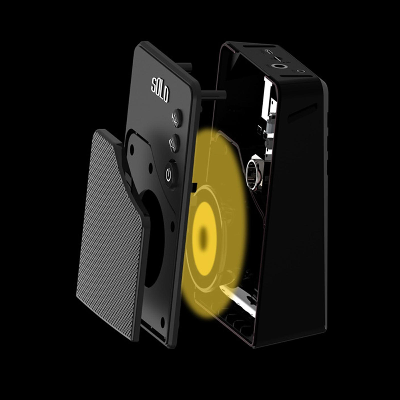 

Electric Guitar Amp Amplifer Performance Small Headphone Jack,Built in Speaker 10 W,Mini чорний