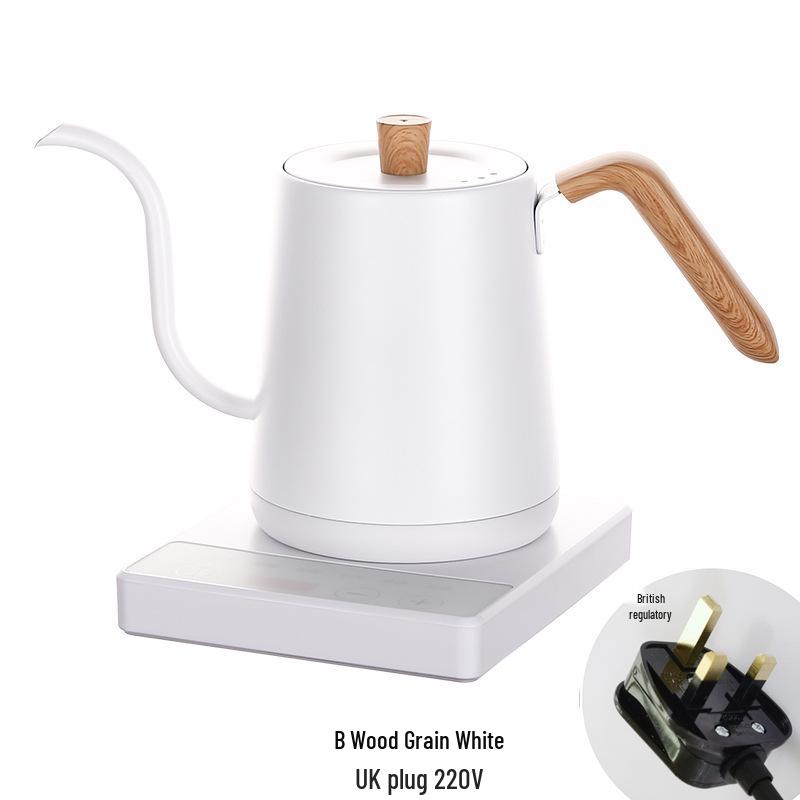 Stainless Steel Electric Gooseneck Kettle with Temperature Control