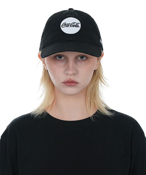 Amelikannideul Coca-Cola Circle Mark Ballpark Cap - Black