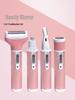 Exclusive 4-in-1 Women's Electric Shaver with USB Charging – Razor, Eyebrow Trimmer, and Epilator
